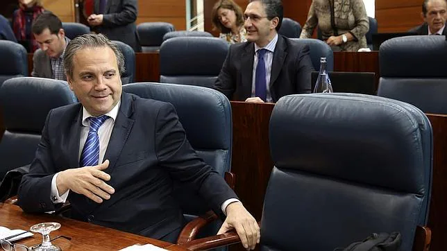 El candidato socialista en una imagen reciente en la Asamblea de Madrid
