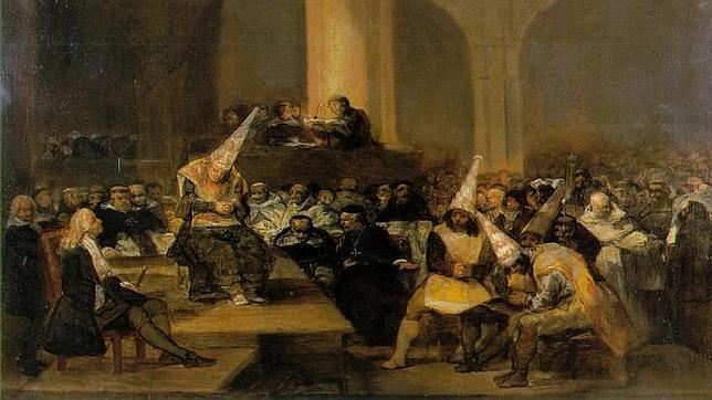 Escena del Tribunal de la Santa Inquisición de Francisco de Goya