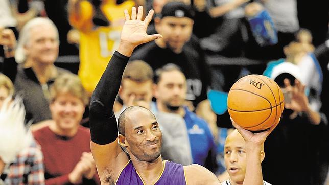 Kobe Bryant, jugador de Los Ángeles Lakers