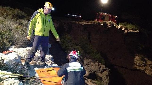 Un hombre muere al caer por un acantilado en Peñíscola