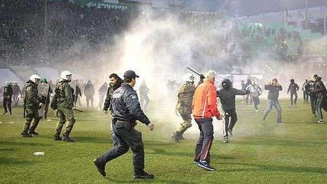 Graves incidentes antes del Panathinaikos-Olympiacos