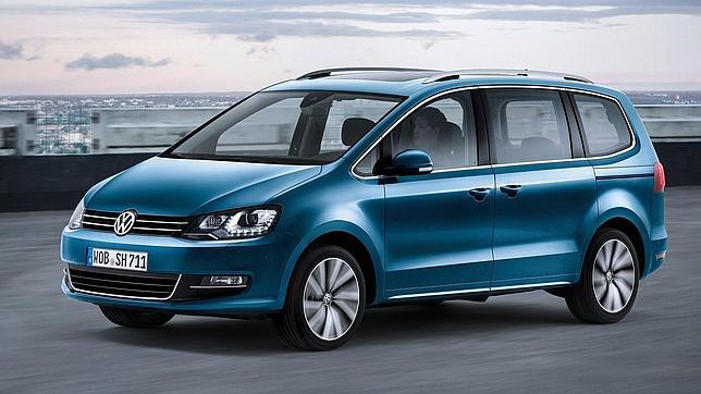 Nuevo Volkswagen Sharan, reaparecido