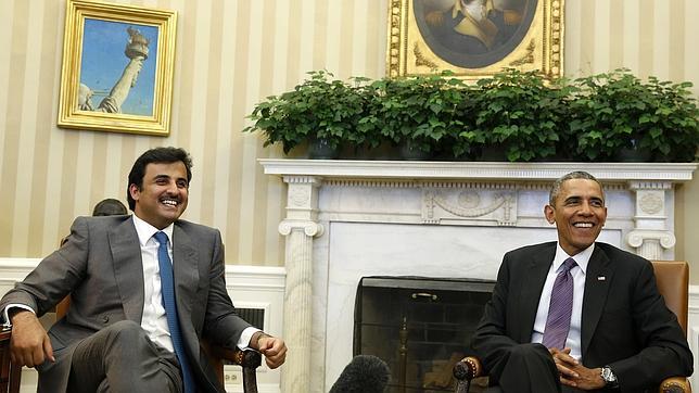 Obama y el emir de Qatar tratan de limar diferencias sobre la lucha contra los yihadistas