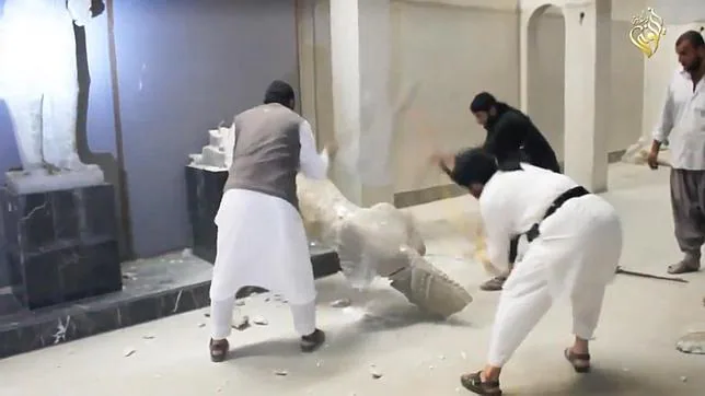 El horror y el silencio que sigue a la destrucción yihadista del museo de Mosul