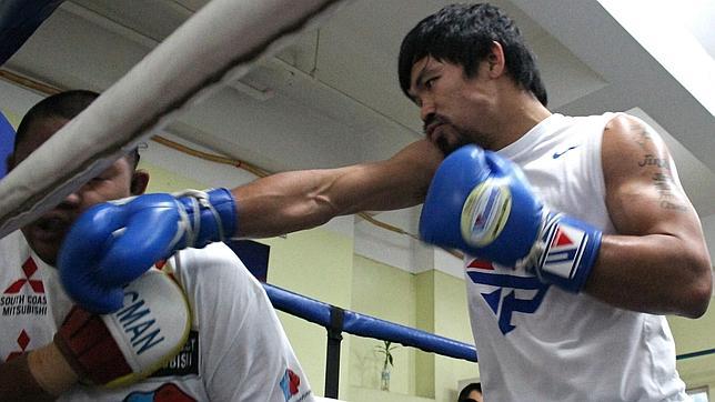 Pacquiao, sin entradas para su combate con Mayweather