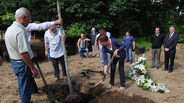 Árboles de amor y arces rojos darán forma al «Jardín del Recuerdo» en Angrois