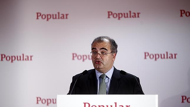 El presidente de Banco Popular, Ángel Ron