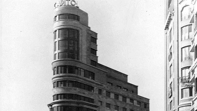 Edificio Carrión, donde se situaban los cines Capitol.