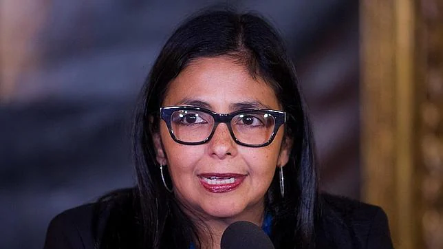 La ministra de Exteriores, Delcy Rodríguez