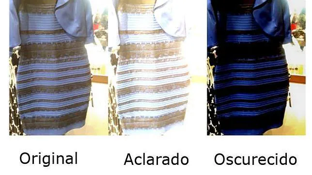 Los supuestos cambios de color del vestido