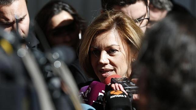 Cospedal dice que el caso del ático de González no influye sobre la candidatura