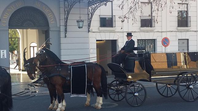 Valencia oferta servicios funerarios en carruaje de caballos de época