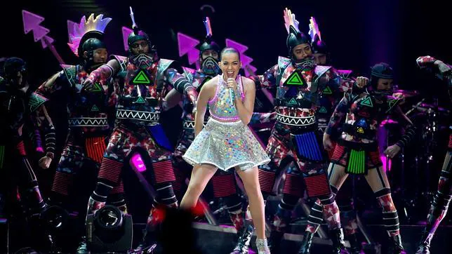 Katy Perry durante un concierto