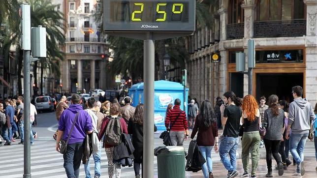 La semana comienza con temperaturas primaverales