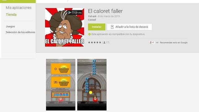 Fallas 2015: lanzan un juego para Android basado en el «caloret»