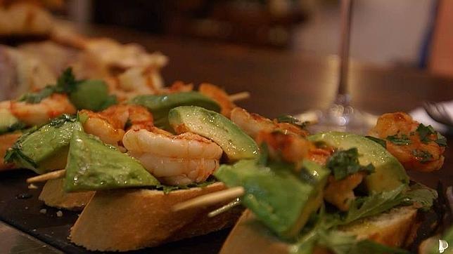 Una de las apetitosas creaciones del chef Víctor Cruz