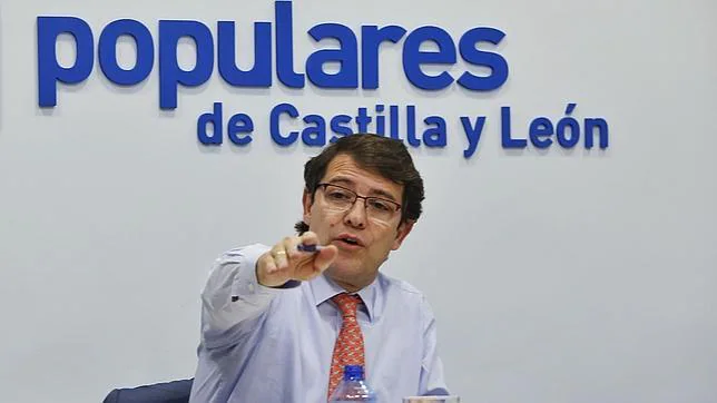 Fernández Mañueco, ayer la constitución del Comité Electoral del PP