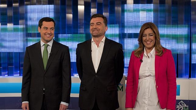 Nuevo «duelo» Díaz y Moreno en la recta final de la campaña electoral andaluza