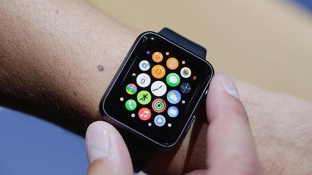 Detalle del Apple Watch, el próximo reloj inteligente de la compañía norteamericana