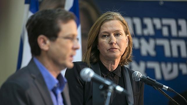 Tzipi Livni, subalterna de Herzog para no desaparecer del mapa político israelí