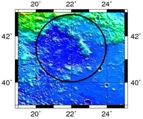 El cráter Earhart en la Luna, hasta ahora desconocido
