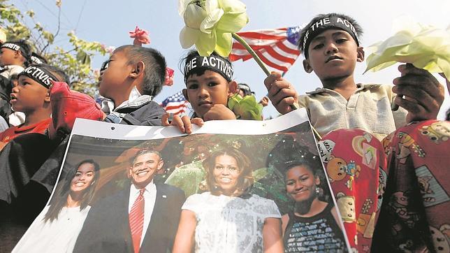 Michelle Obama lleva a Asia su defensa de la educación para las niñas