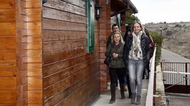 Casero ha visitado el albergue de San Agustín, en Fuentelencina