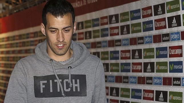 Busquets, listo para España