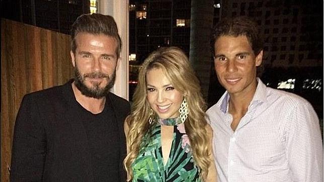 Beckham, Thalía y Nadal en la fiesta de cumpleaños de Tommy Hilfiger