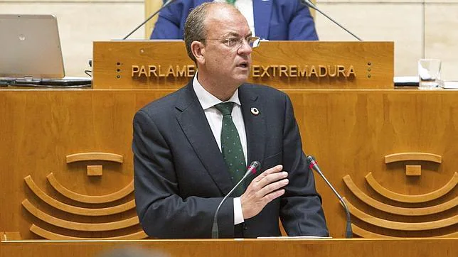 José Antonio Monago, presidente de la Junta de Extremadura