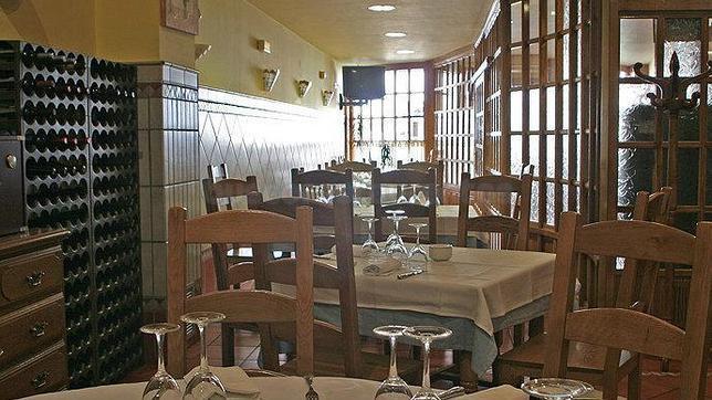 Interior del Asador Berciano