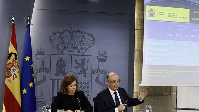 Imagen del último Consejo de Ministros en el que la vicepresidenta ha informado de la entrada en el BAII de España