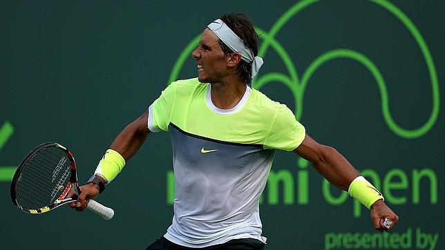 Nadal vence a ALmagro en su debut en el Masters 1.000 de Miami