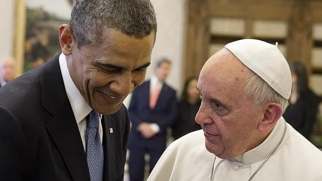 Obama visitó al Papa Francisco en el Vaticano en marzo de 2014