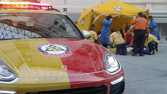 Un Porsche Cayenne para el Samur que «resucita» a los muertos