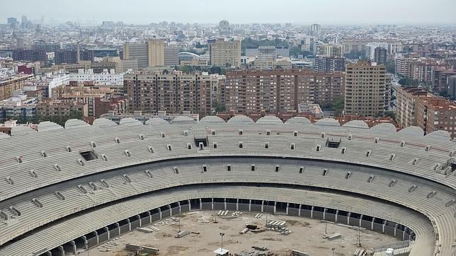 El Ayuntamiento aprueba la parcelación de terrenos del nuevo Mestalla