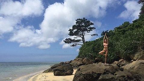 Las paradisiacas vacaciones de Jenson Button y Jessica Michibata
