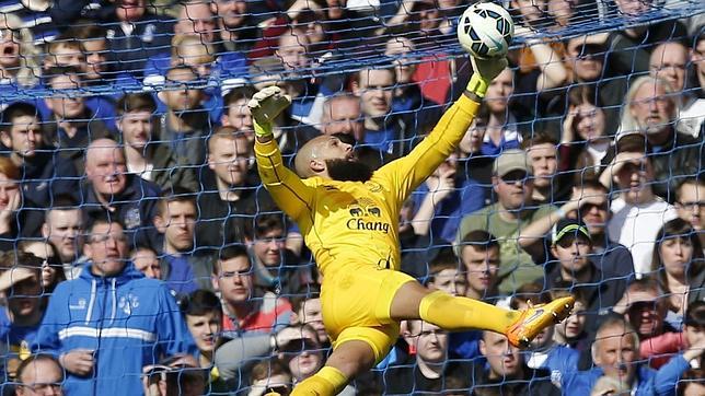 La parada imposible de Tim Howard en el Everton-Southampton