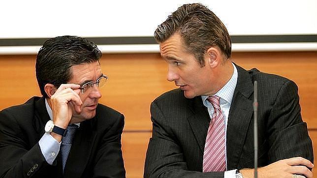 Jaume Matas, con Íñaki Urdangarín en una foto de archivo