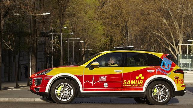 El SAMUR de Madrid viaja ahora en Porsche