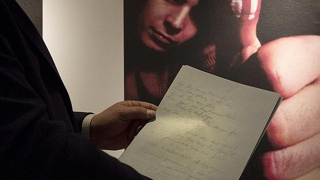 El manuscrito original de «American Pie», subastado por 1,1 millones de euros