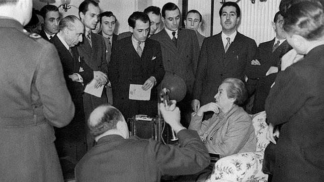Gabriela Mistral, en una imagen de archivo de 1946