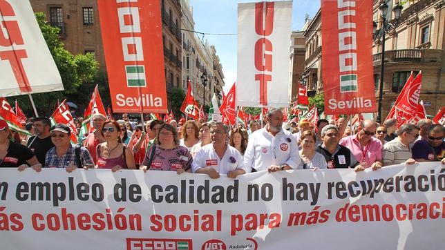 La manifestación del 1 de Mayo vuelve a Madrid con el lema «Así no salimos de la crisis»