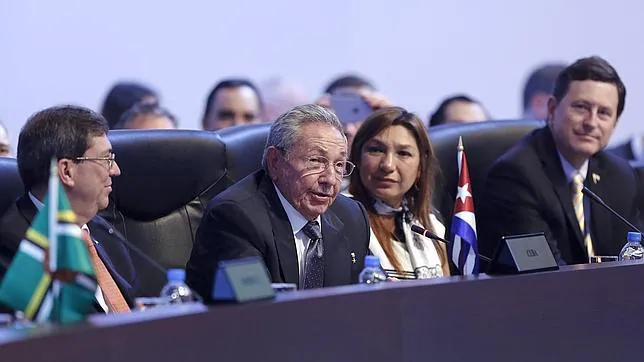 Raúl Castro, en la Cumbre de las Américas en Panamá