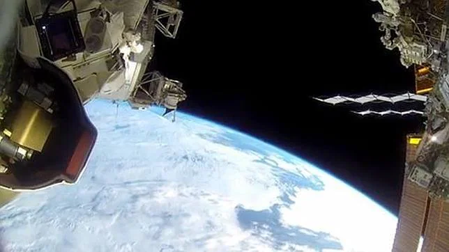 Así es un paseo espacial visto con una cámara GoPro