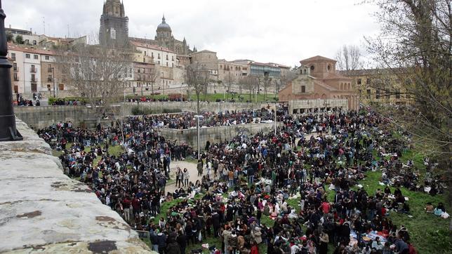 Salamanca se vuelca con el Lunes de Aguas