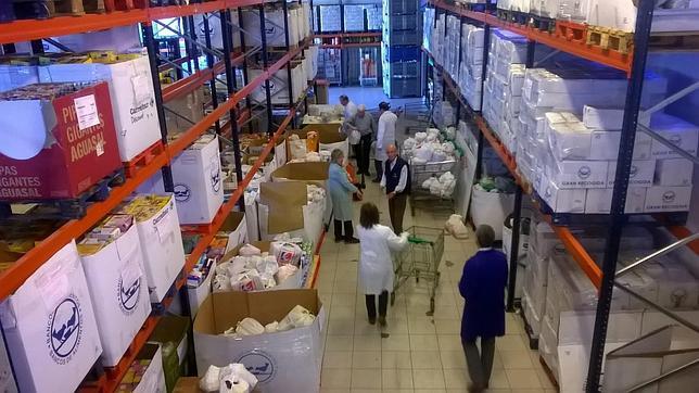 El Banco de Alimentos recoge 45.000 kilos de comida en sus 12 operaciones solidarias