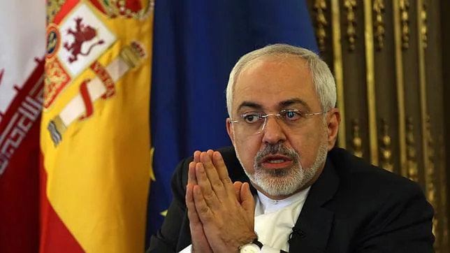 Javad Zarif, ministro de Exteriores iraní, en la entrevista con ABC