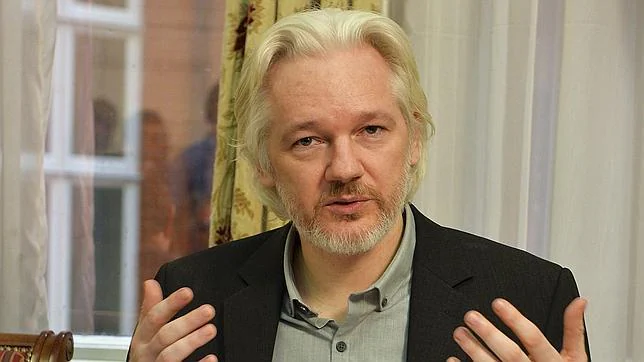 Julian Assange, durante una reciente conferencia
