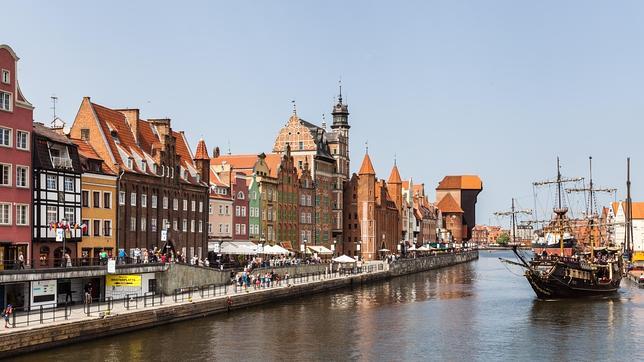 Ciudad de Gdansk, lugar en el que ha sido encontrado el objeto
